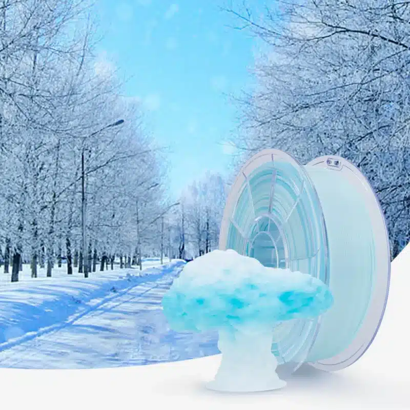 ZIRO Winter PLA filament – primer 3D štampe