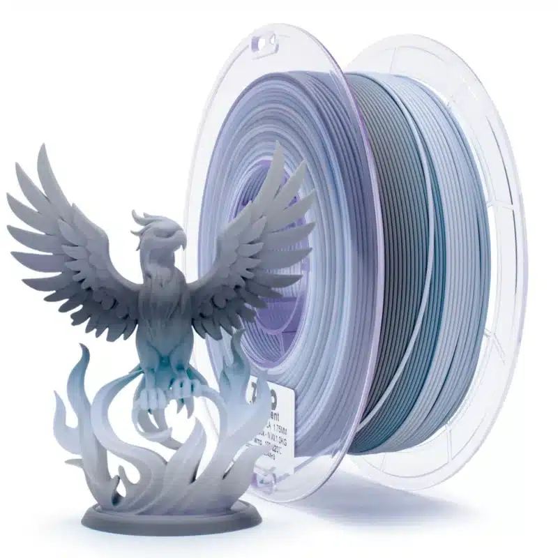 Gradient Matte PLA Gray Layer Rock filament 1.75 mm – rola i 3D model