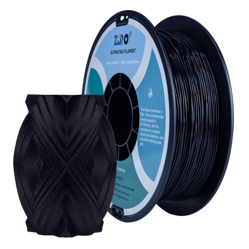 TPU Black filament 1.75 mm – ZIRO