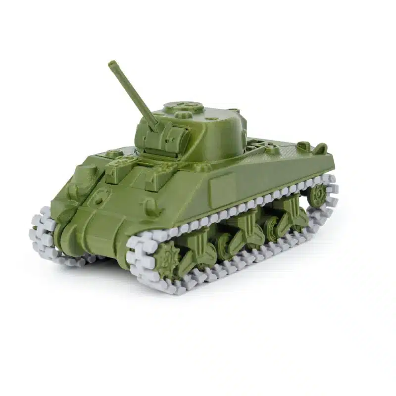 ZIRO Carbon Fiber PLA Military Green – štampani model tenka