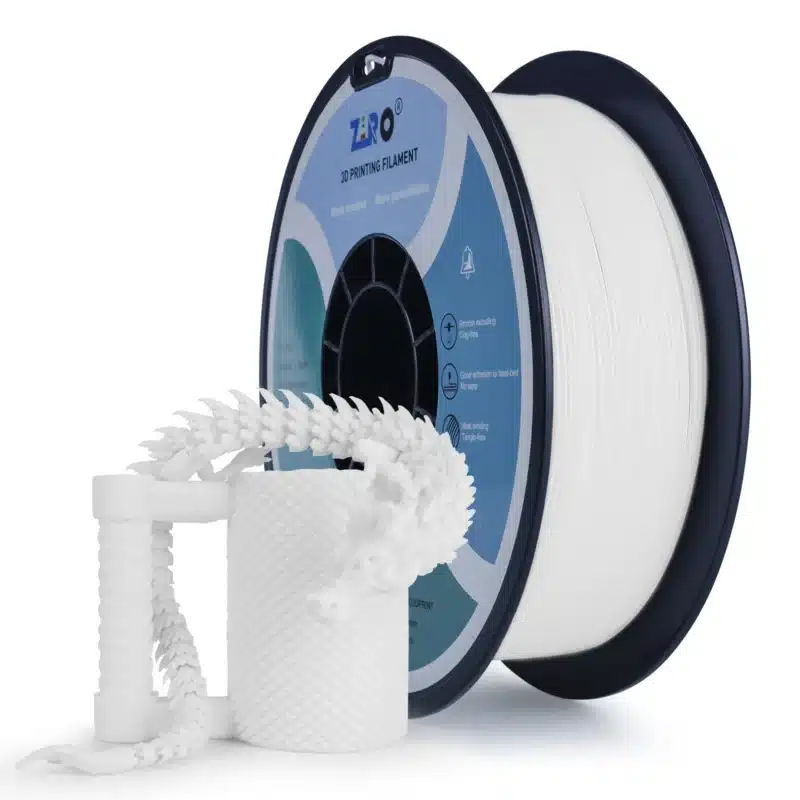 ZIRO PLA PRO Basic Snow White filament na kalemu u snežno beloj nijansi