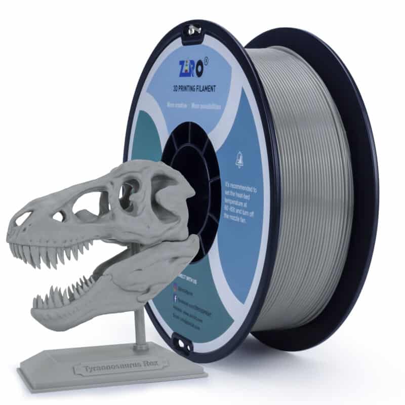 ZIRO PETG Gray filament na kalemu u neutralnoj sivoj boji