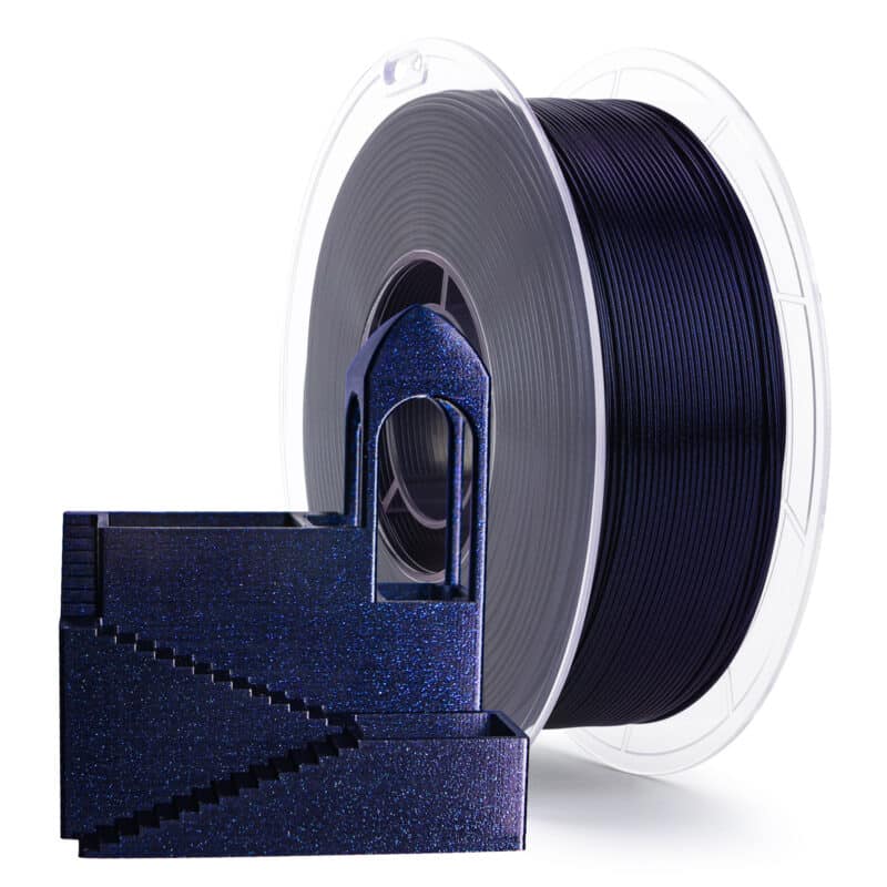 ZIRO Glitter Firefly PLA Deepsea Blue filament prečnika 1.75 mm sa tamno plavom bojom i svetlucavim česticama